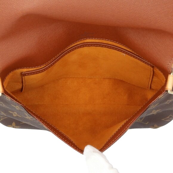 LOUIS VUITTON Brown Monogram Canvas Shoulder Bag - Picture 6 of 12